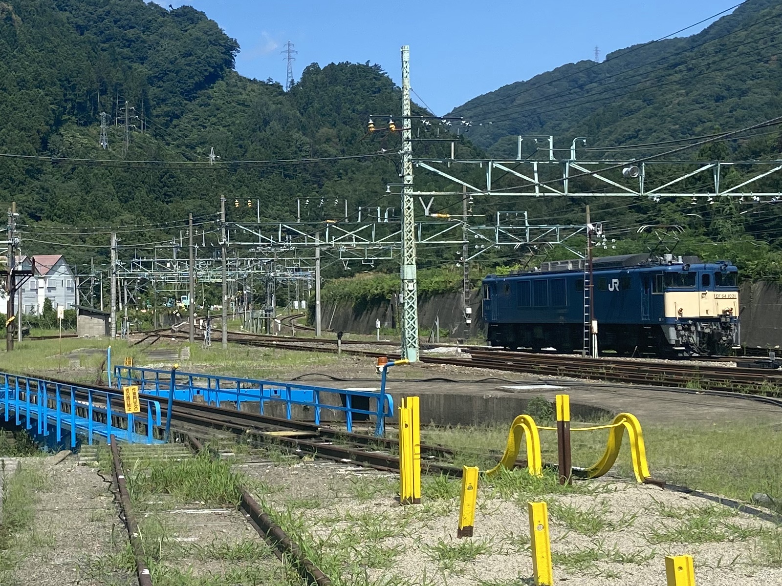 水上駅・上越線、EF64
