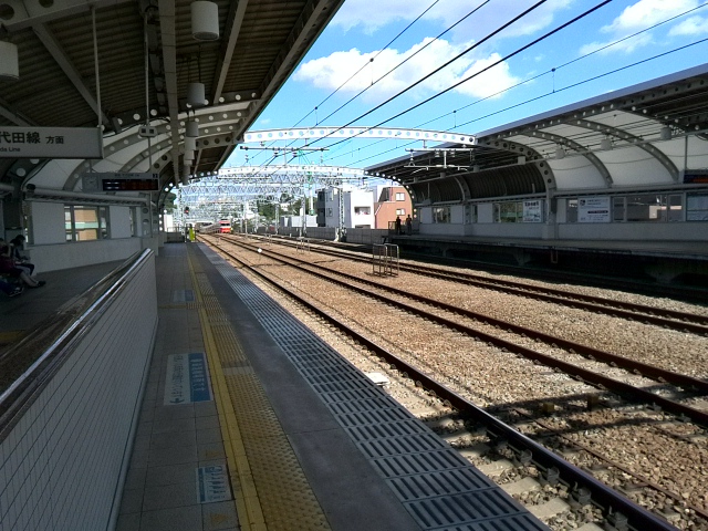 定点撮影場所・喜多見駅