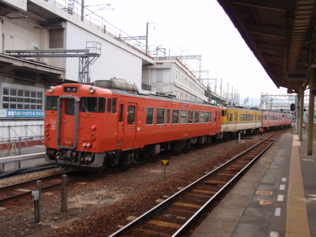 撮影場所・山陽本線広島駅芸備線ホーム