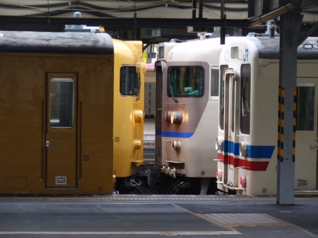 撮影場所・山陽本線広島駅芸備線ホーム