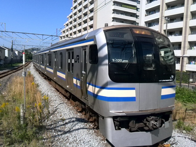 撮影場所・横須賀線衣笠駅